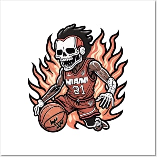 Basketball - miami Posters and Art